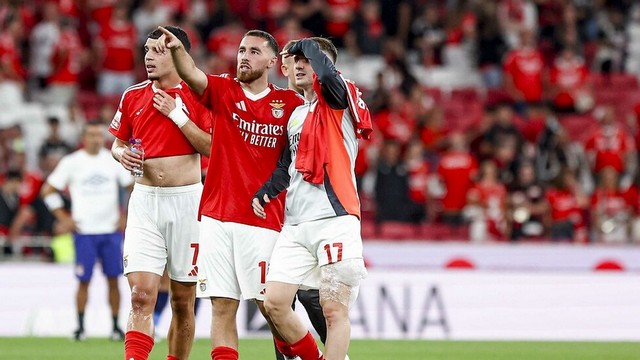 Kerem ve Orkun sahneye çıktı, Benfica kazandı